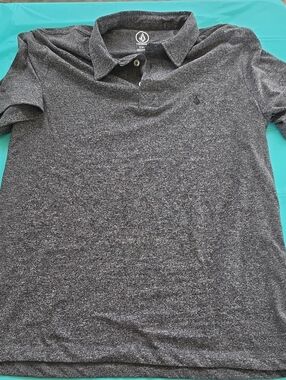 Volcom Charcoal Heather Polo